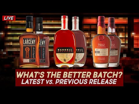 NEW RELEASES! Larceny Barrel Proof B521, Barrell Bourbon Batch 29, Maker's Mark FAE-01