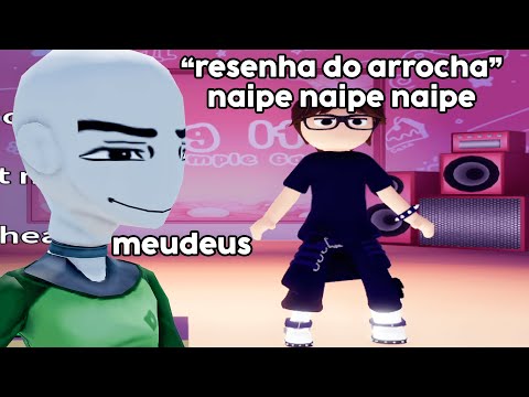 meus inscritos passaram dos limite no KARAOKE do roblox (foi um caos)