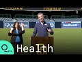 LIVE Newsom Visits California Mass Covid Vaccination Site At San Diego Padres Stadium