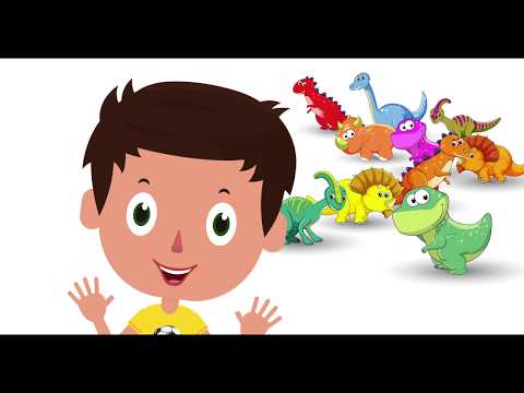 Еден Два Три Диносауруси - Детски песни на македонски - Песни за деца - Детски песни - Чачу Кату