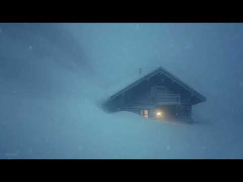 Frosty Breeze Sounds in Dufourspitze, Switzerland Alps┇Heavy Snowstorm & Ultimate Snow Experience