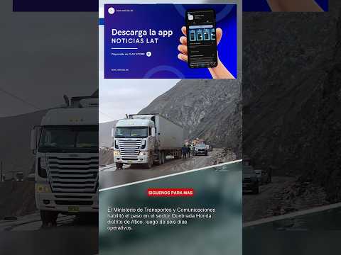 ¡REABIERTA la Panamericana Sur en Arequipa! 🛣️