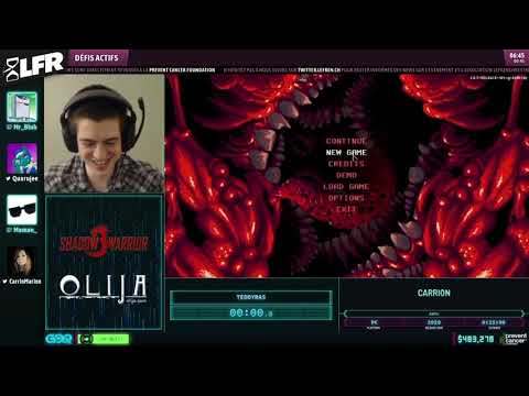 Carrion en 25:03 (Any%) [AGDQ2021]