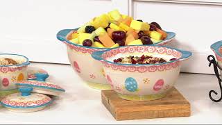 Temp-tations Old World or Floral Lace 16-Piece Bakeware Set on QVC
