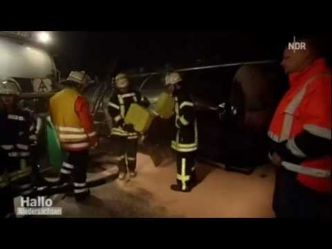 Autobahn 7 komplett gesperrt, Unfall HH-Hannover (1.01.2011)