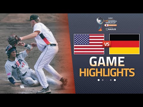 HIGHLIGHTS | 🇺🇸 USA vs 🇩🇪 Germany | WBSC U-18 Baseball World Cup 2025