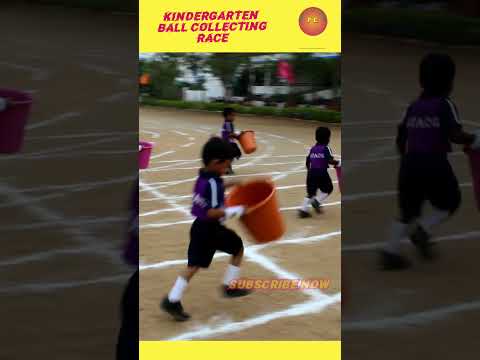Kindergarten Ball Collecting Race | Sports and Physical Education | KG Sports Meet 2023