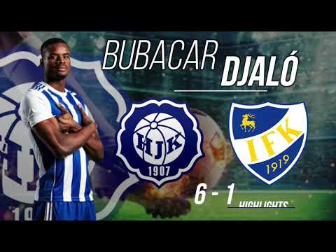 BUBABAR DJALÓ HIGHLIGHTS I HJK Helsinki vs IFK (6-1)