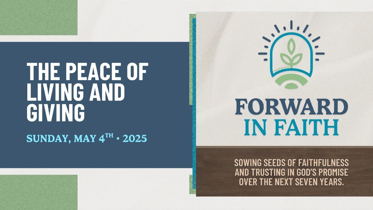 The Peace of Living and Giving