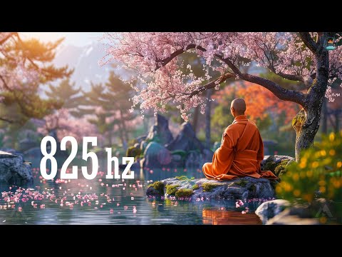 825Hz- Tibetan Zen Sound | Healing Frequency ELIMINATES Fears and Guilt | Drive away Negativity