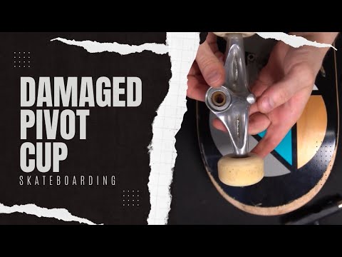 Damaged Skateboard Pivot Cup