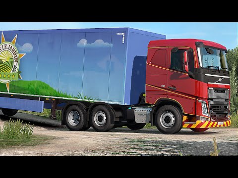Volvo FH16 460 - Transporting Garlic - Euro Truck Simulator 2