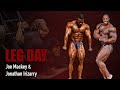 Jonathan Irizarry Trains Legs With IFBB Pro Joe Mackey 14 Weeks Out Nordic Pro Championships