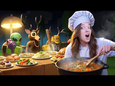 ПОЗВАЛА ОЛЕНЯ НА ОБЕД В 99 НОЧЕЙ В ЛЕСУ! КВИНКА ПРОШЛА НОВЫЙ КВЕСТ!