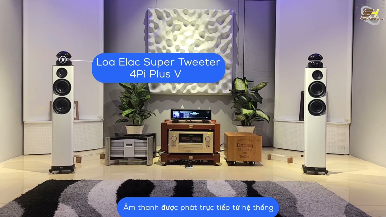 Elac Vela FS 407.2 kết hợp Accuphase - HiFi Rose RS150B