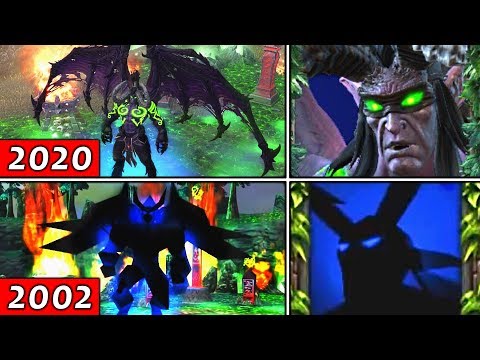 Illidan Becomes a Demon [REFORGED] and Gets Banished by his Brother VS Original Scenes of Warcraft 3