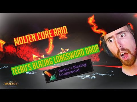 Asmongolds most insane Molten Core Run - TEEBU'S LOOT - WoW Classic
