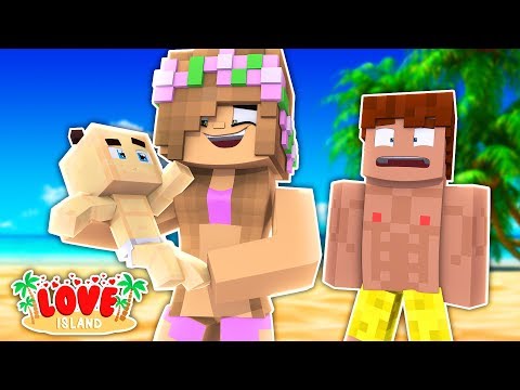 THE ISLANDERS HAVE BABIES?! Minecraft Love Island | Little Kelly
