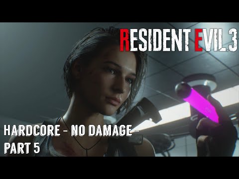 Resident Evil 3 Remake - Hardcore No Damage Walkthrough - Part 5