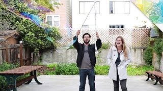 Amplifying Bubbles with Fire, Fog, and Lube