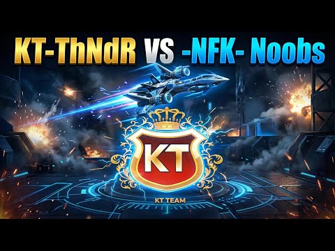 KT-ThNdR VS NFK SHARMOTAS | WAR COMMANDER PVP | WAR SECTOR 1 | KT TEAM
