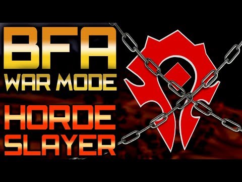 BFA War Mode: The Horde Slayer Title (BFA World PvP)