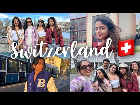Switzerland Trip with Family Vlog 🇨🇭 | Hansika Krishna
