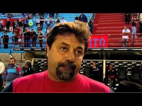 Caruso Lombardi: "Los pibes se corrieron todo". Arsenal 1 - Crucero 0. Fecha 14. Primera 2015. FPT.