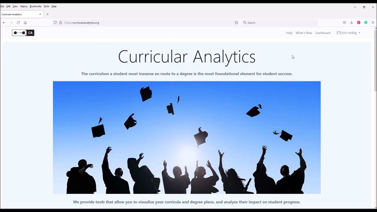 Curricular Analytics Demo Video
