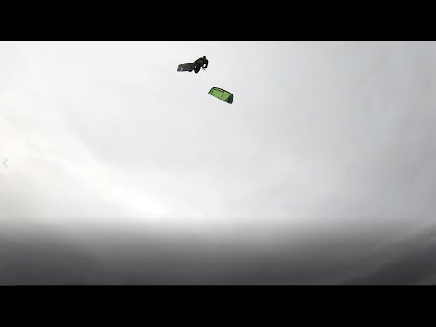 Mega boosting in massive 40 knots storm in Boundary Bay