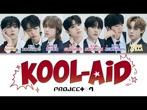 Project 7 - Kool-Aid Color Coded Lyrics (han/rom/eng)