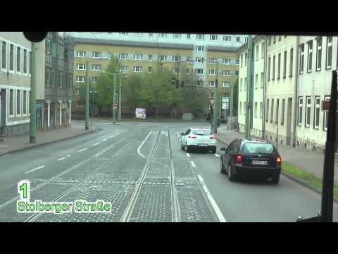 Straßenbahn Nordhausen linia 1