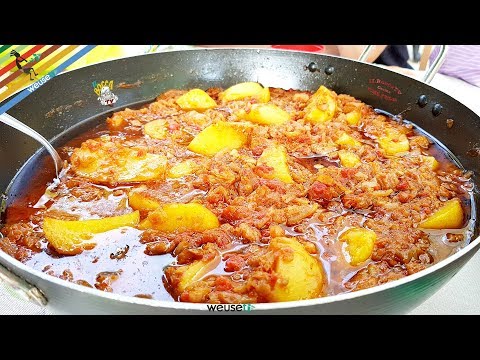100 - Stoccafisso con patate alla livornese..troppo bene mi ci prese!(piatto di pesce saporitissimo)