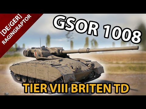 GSOR 1008  - Tier VIII Britischer TD - SuperTest Vorschau
