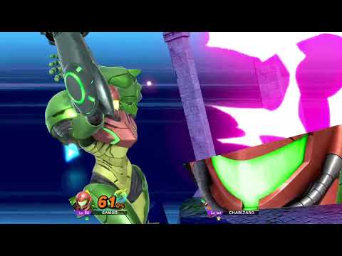 Amiibo Cockfight Semifinal 2: Samus vs Pokemon Trainer