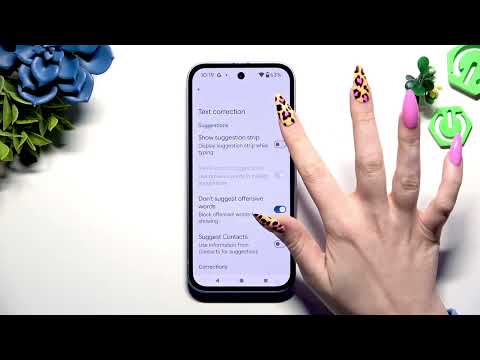 GOOGLE Pixel 9a – How to Turn On Gboard Suggestion Strip