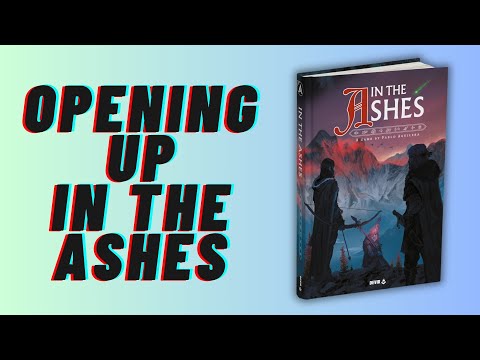 Unboxing and Looking at In The Ashes by Devir - Live Replay