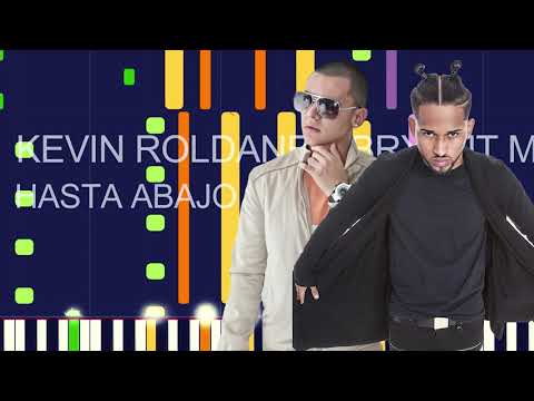 Kevin Roldan Ft Bryant Myers & Lyanno - HASTA ABAJO (PRO MIDI FILE REMAKE) - "in the style of"