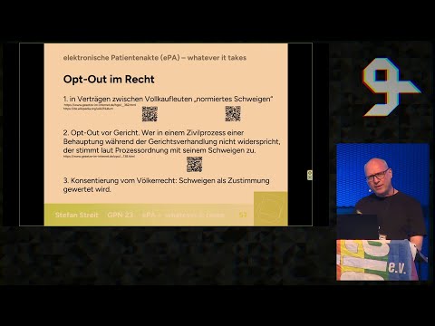 Stefan Streit: elektronische Patientenakte (ePA) – Whatever it takes! Digitalisierung in der Medizin