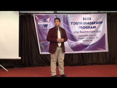 YL Ahmed Amr Aly Icebreaker Speech
