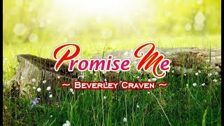 Promise Me - Beverley Craven (KARAOKE)