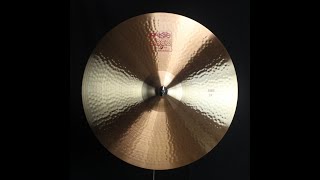 Video thumbnail for Paiste 24" 2002 Ride - 3896g by The Drum Shop - Portland, Maine