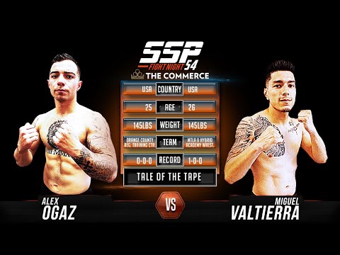 Alex Ogaz vs Miguel Valtierra - SSP 54