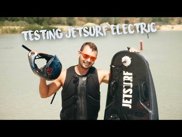 Jetsurf Electric Review - new ELECTRIC surfboard