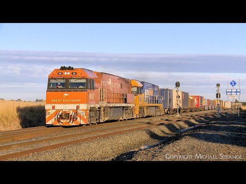 6PM6 Pacific National Container Train At Gheringhap (18/4/2023) - PoathTV Australian Railways