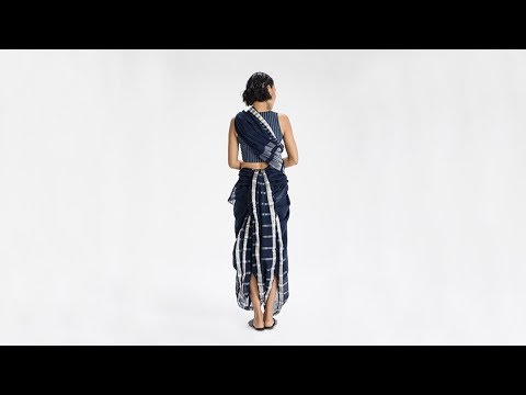 How To Drape a Sari: No. 22 Dhangad Drape - Goa, India