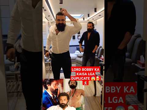 LORD BOBBY🔥ABRAR ENTRY JAMAL KUDU SONG DANCE ANIMAL | RANBIR RASHMIKA BOBBY DEOL ANGRY LOOK  #short