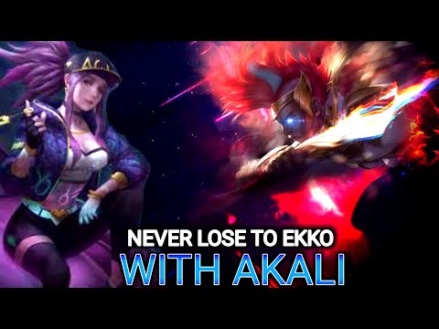 You Can't Lose To Ekko After This - Akali Mid (vs Ekko)  Full gameplay  | Care4Dash