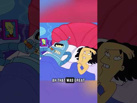 Amy started dating Bender🤭 #futurama