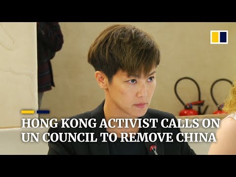 Hong Kong Canto-pop star Denise Ho takes anti-extradition protest to UN